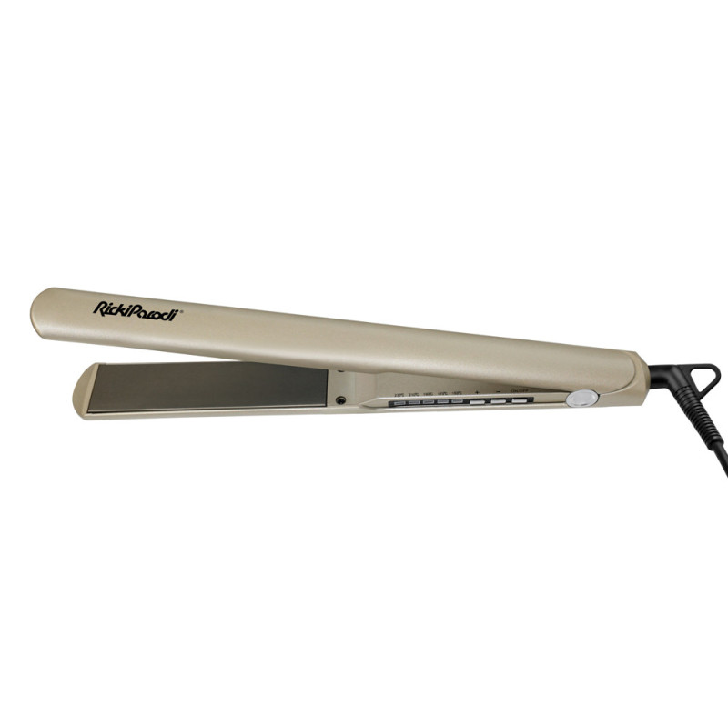 Prancha de Cabelo Rickiparodi Ultraslim Pro S Dourada 230ºc