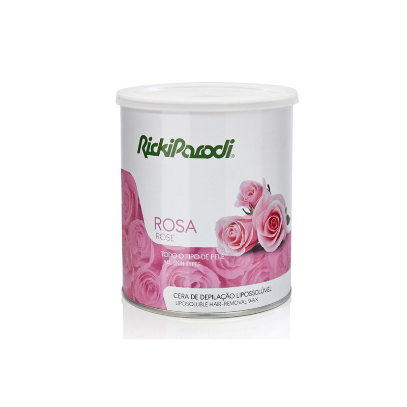 Cera Depilatória Lipossolúvel Rickiparodi Titânio Rosa 800 gr