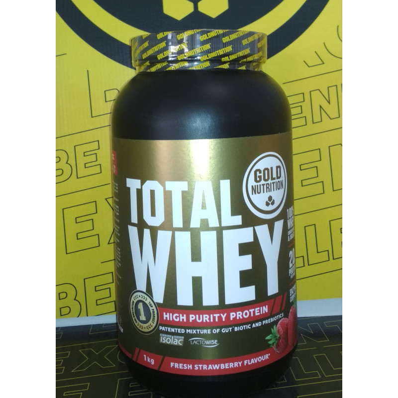 TOTAL WHEY FRESH STRAWBERRY FLAVOUR - 800 GR