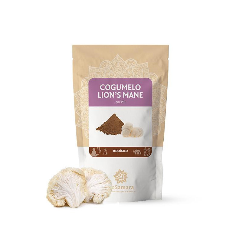 COGUMELO LIONS MANE EM PÓ - 100 G