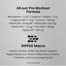 RIPPED Pre-Workout 46 doses